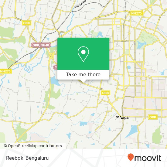 Reebok, 100 Feet Road Bengaluru 560085 KA map