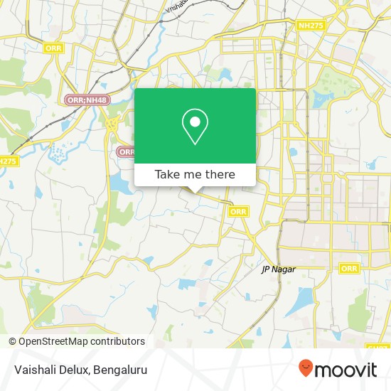 Vaishali Delux, 1st Cross Road Bengaluru 560085 KA map