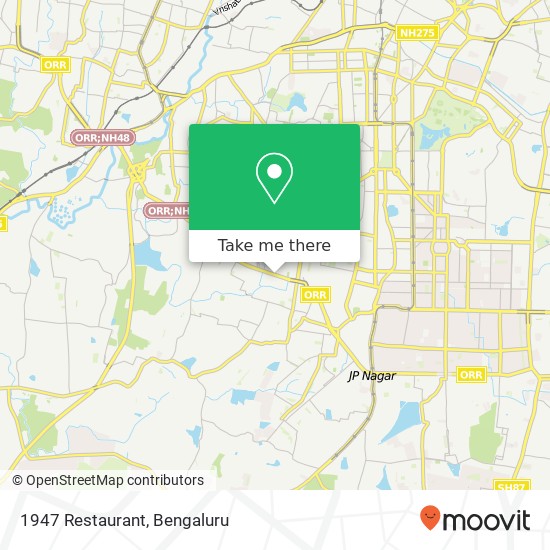 1947 Restaurant, Outer Ring Road Bengaluru 560085 KA map