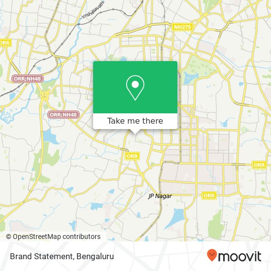 Brand Statement, 22nd Main Road Bengaluru 560070 KA map