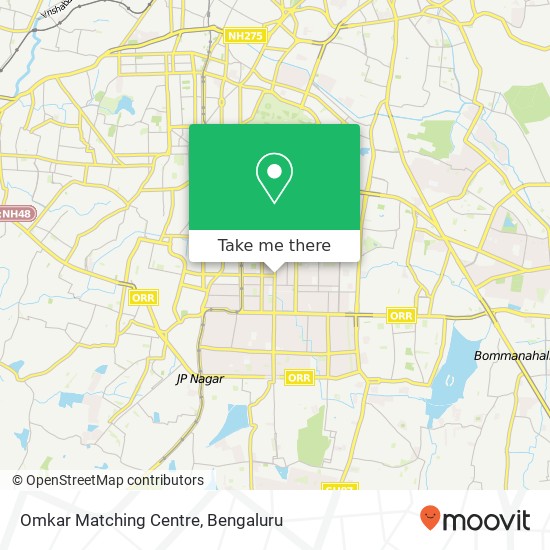 Omkar Matching Centre, 11th Main Road Bengaluru 560011 KA map