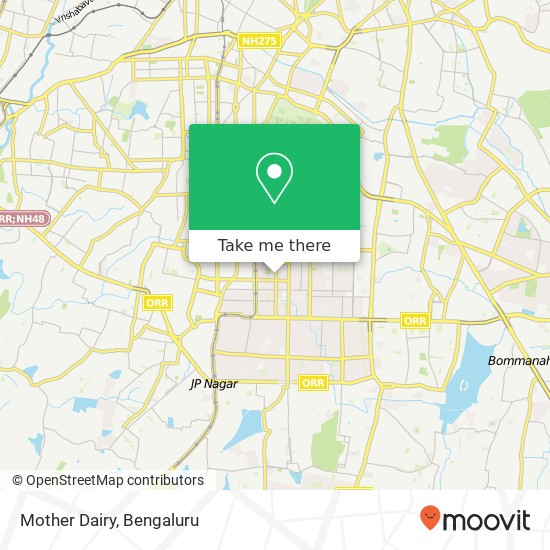 Mother Dairy, 35th Cross Road Bengaluru 560011 KA map