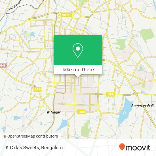 K C das Sweets, 33rd Cross Road Bengaluru 560011 KA map