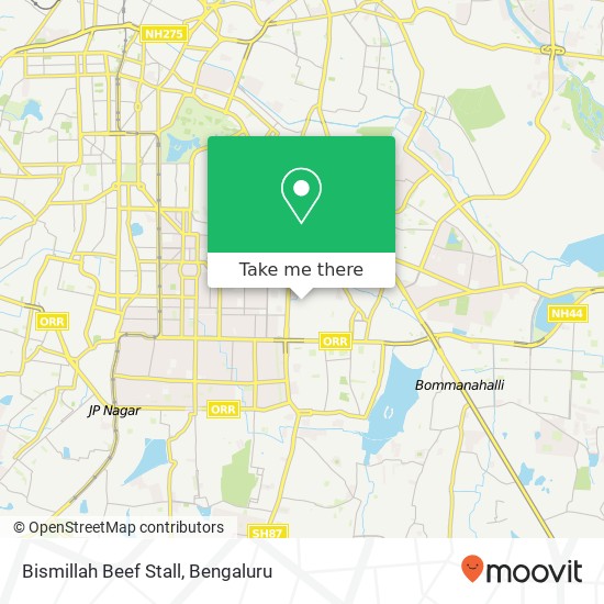 Bismillah Beef Stall, 4th Main Road Bengaluru 560076 KA map