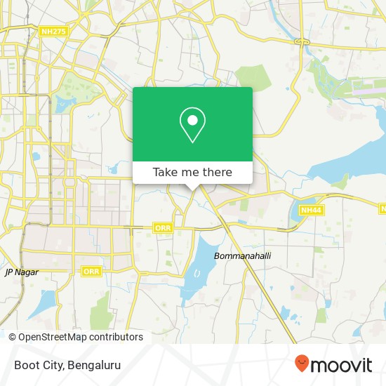 Boot City, 8th Cross Road Bengaluru 560068 KA map