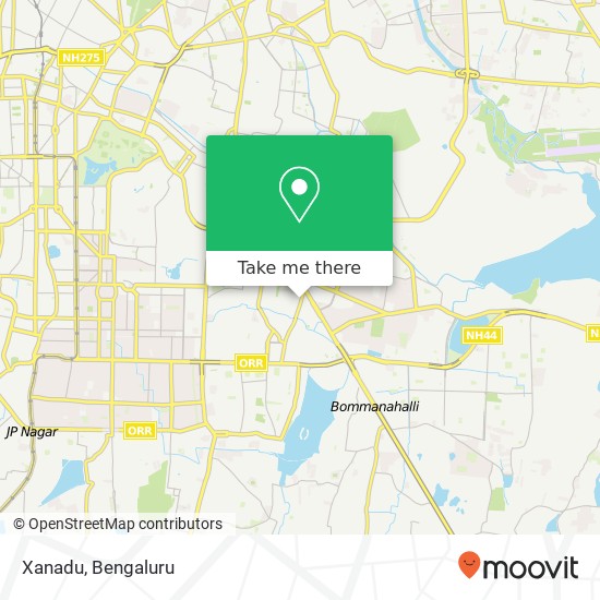 Xanadu, 3rd Cross Road Bengaluru 560068 KA map