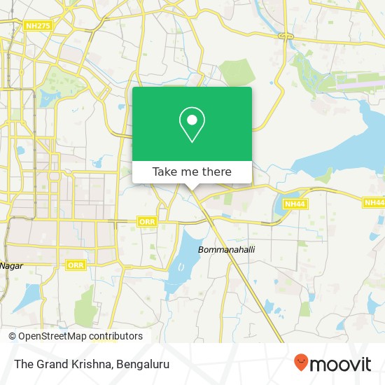 The Grand Krishna, Hosur Main Road Bengaluru 560068 KA map