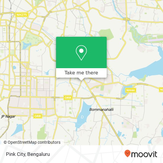 Pink City, Maruti Nagar Main Road Bengaluru 560068 KA map