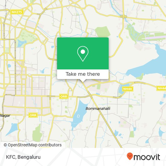 KFC, NH-44 Bengaluru 560068 KA map