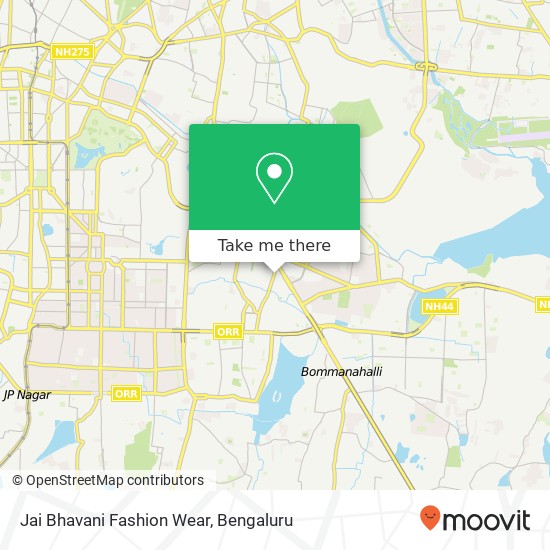 Jai Bhavani Fashion Wear, Maruti Nagar Main Road Bengaluru 560068 KA map