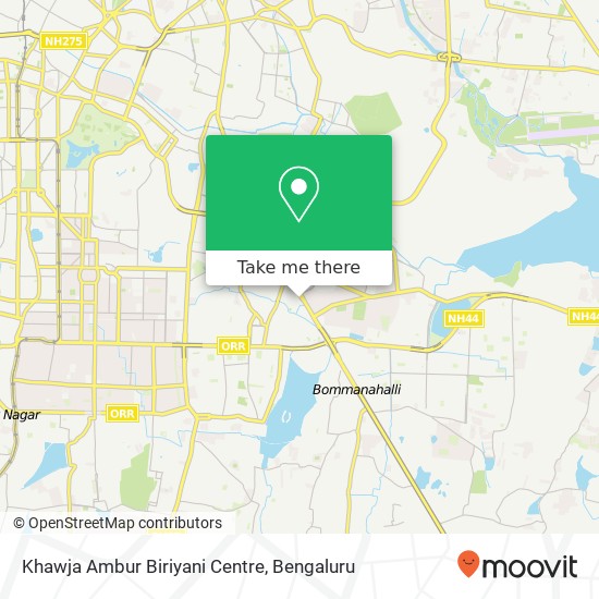 Khawja Ambur Biriyani Centre, 4th Main Road Bengaluru 560068 KA map