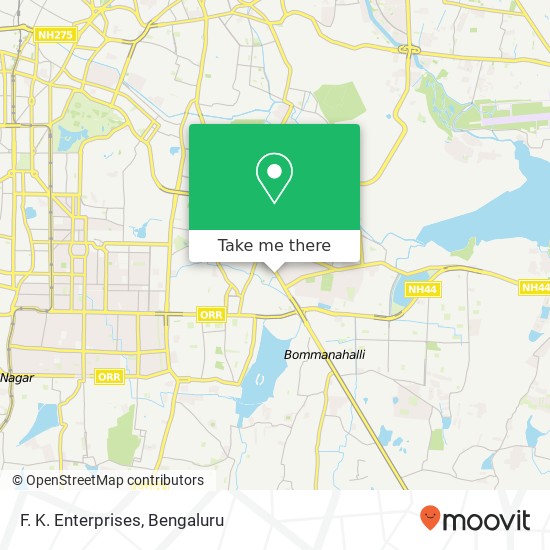 F. K. Enterprises, Bengaluru 560068 KA map