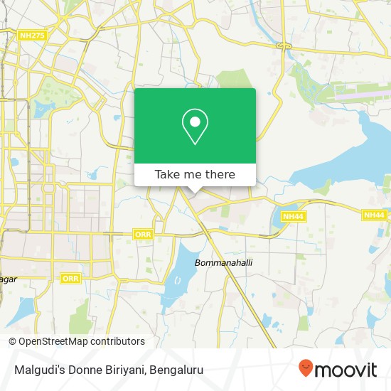 Malgudi's Donne Biriyani, 100 Feet Road Bengaluru 560034 KA map