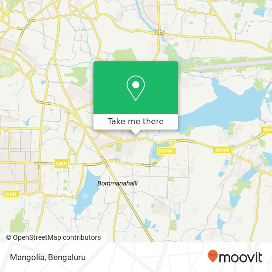 Mangolia, 80 Feet Main Road Bengaluru 560034 KA map