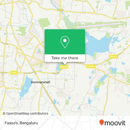 Faaso's, 19th Main Road Bengaluru 560034 KA map
