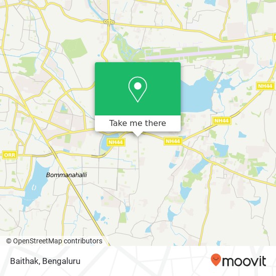 Baithak, 27th Main Road Bengaluru 560102 KA map