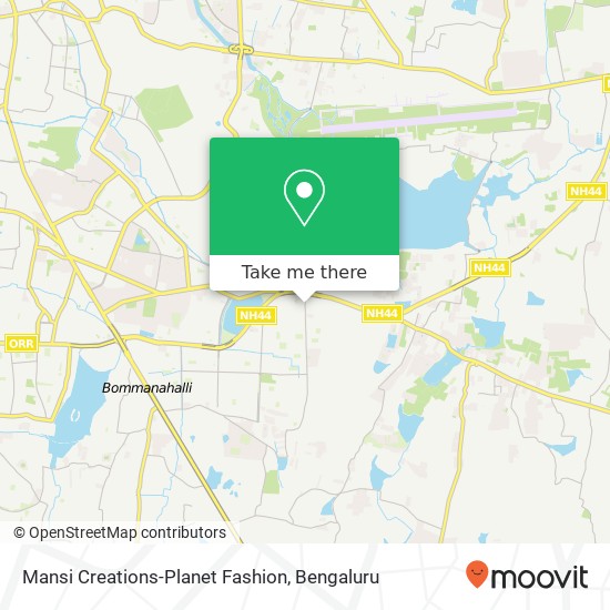 Mansi Creations-Planet Fashion, 27th Main Road Bengaluru 560102 KA map