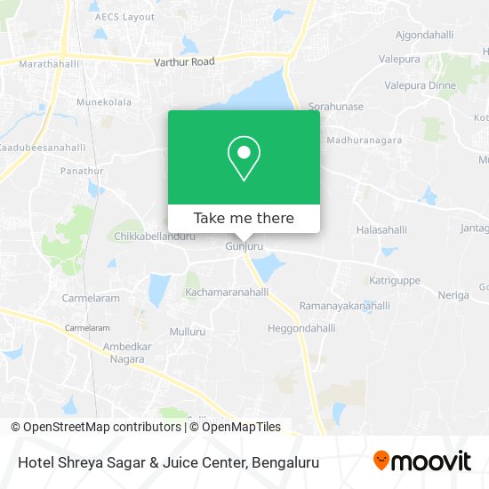Hotel Shreya Sagar & Juice Center map