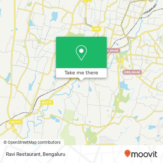 Ravi Restaurant, Bengaluru 560098 KA map