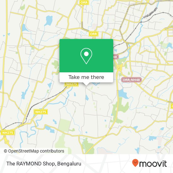 The RAYMOND Shop, Kenchenhalli Main Road Bengaluru 560098 KA map