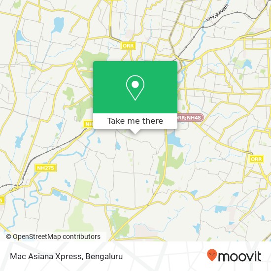 Mac Asiana Xpress, H Road Bengaluru 560098 KA map