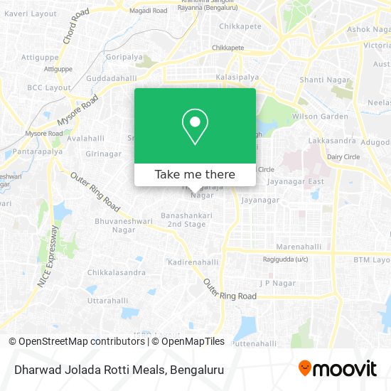 Dharwad Jolada Rotti Meals map
