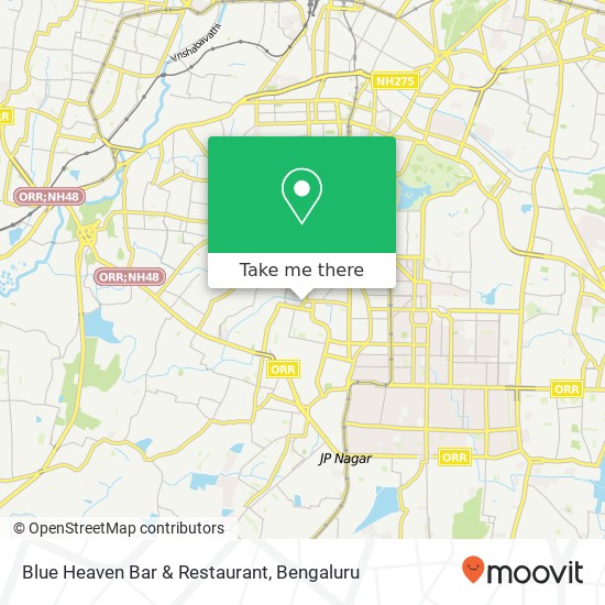 Blue Heaven Bar & Restaurant, 5th Cross Road Bengaluru 560070 KA map