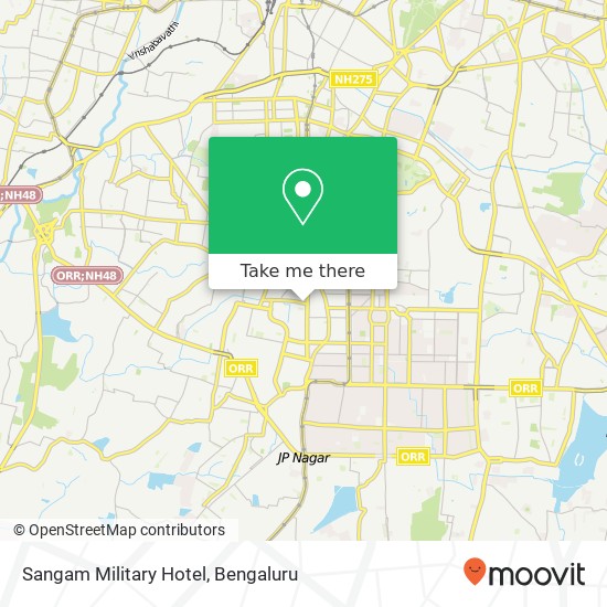 Sangam Military Hotel, 1st Main Road Bengaluru 560070 KA map