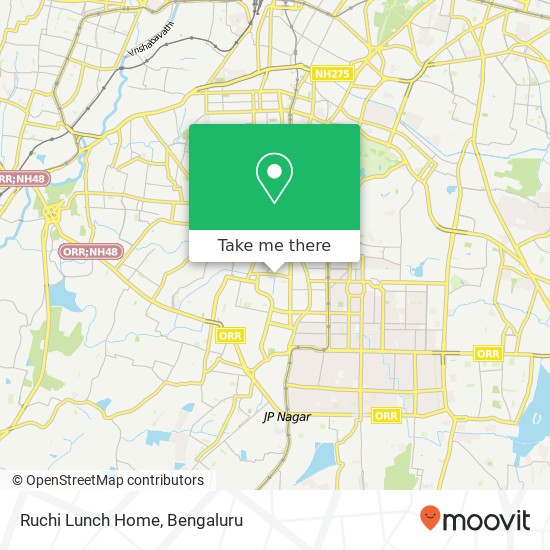 Ruchi Lunch Home, 14th Cross Road Bengaluru 560070 KA map