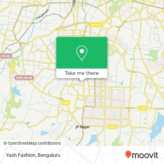 Yash Fashion, 13th Cross Road Bengaluru 560070 KA map