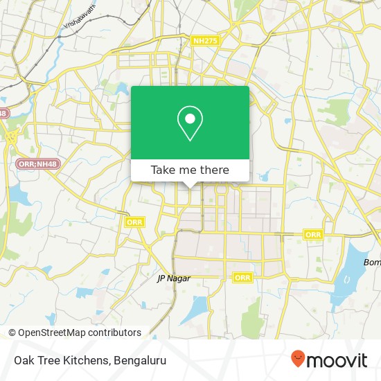 Oak Tree Kitchens, 32nd Cross Road Bengaluru 560070 KA map