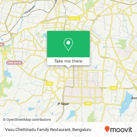 Vasu Chettinadu Family Restaurant, NH-209 Bengaluru 560070 KA map