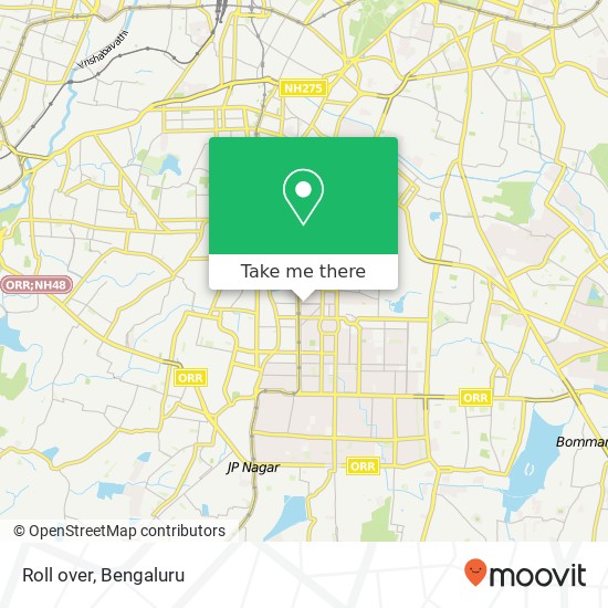 Roll over, 27th Cross Road Bengaluru 560011 KA map
