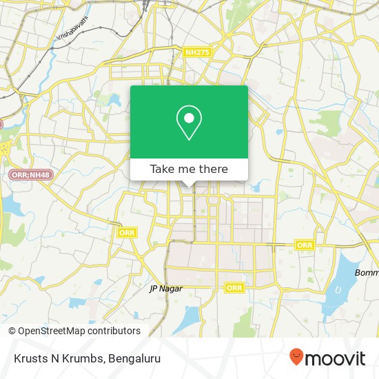 Krusts N Krumbs, 28th Cross Road Bengaluru 560070 KA map