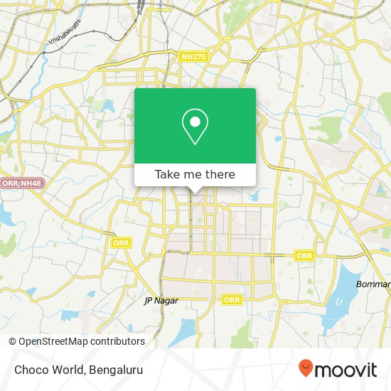 Choco World, 27th Cross Road Bengaluru 560011 KA map