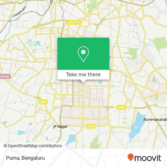 Puma, 11th Main Road Bengaluru 560011 KA map