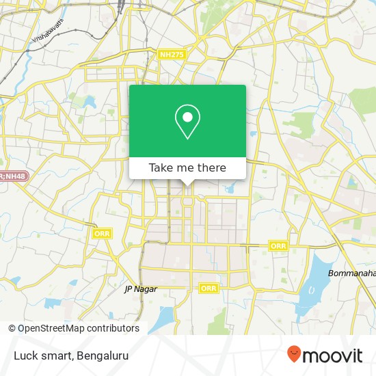 Luck smart, 27th Cross Road Bengaluru 560011 KA map