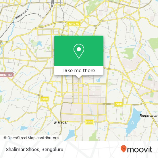 Shalimar Shoes, 9th Main Road Bengaluru 560011 KA map