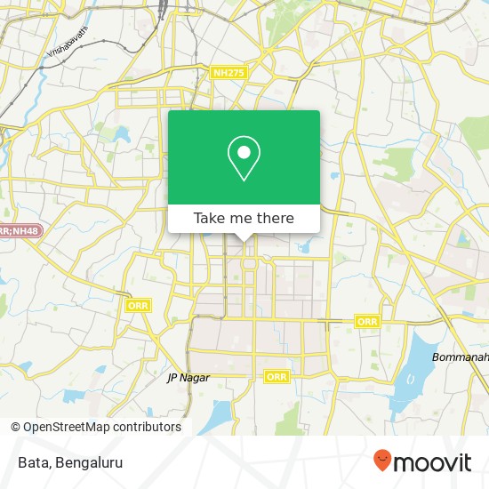 Bata, 9th Main Road Bengaluru 560011 KA map