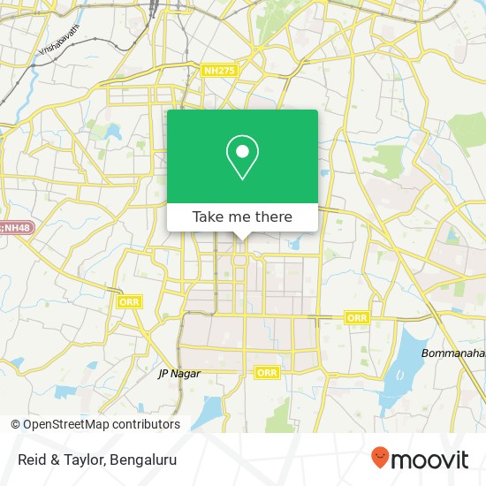 Reid & Taylor, 27th Cross Road Bengaluru 560011 KA map