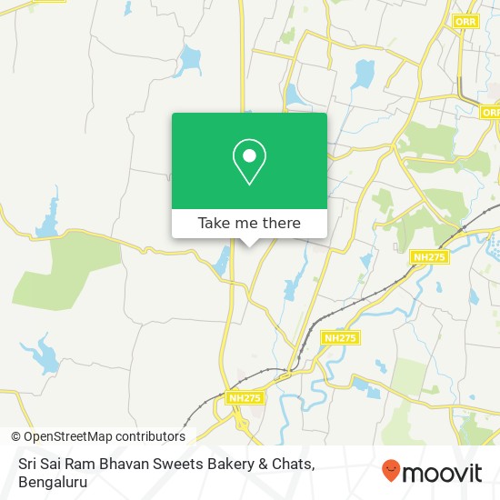 Sri Sai Ram Bhavan Sweets Bakery & Chats, Main Road Bengaluru 560056 KA map
