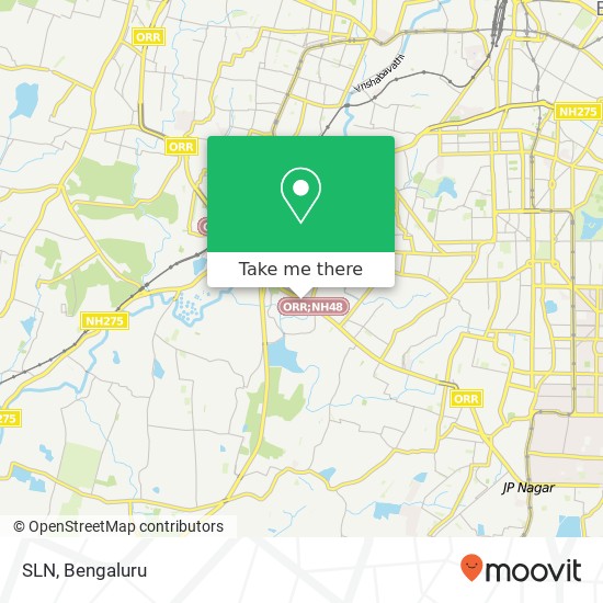 SLN, Service Road Bengaluru 560085 KA map