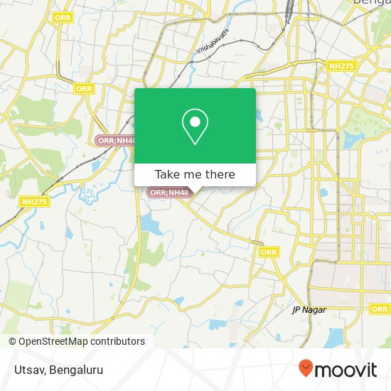 Utsav, 80 Feet Road Bengaluru 560085 KA map