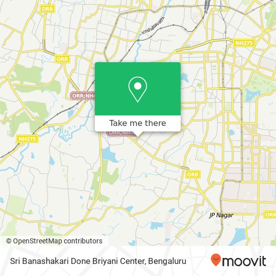 Sri Banashakari Done Briyani Center, 80 Feet Road Bengaluru 560085 KA map