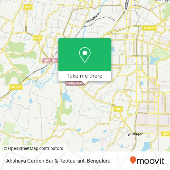 Akshaya Garden Bar & Restaurant map