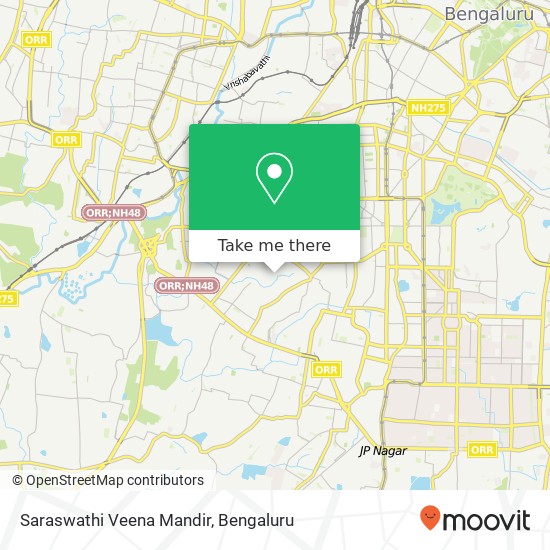 Saraswathi Veena Mandir map