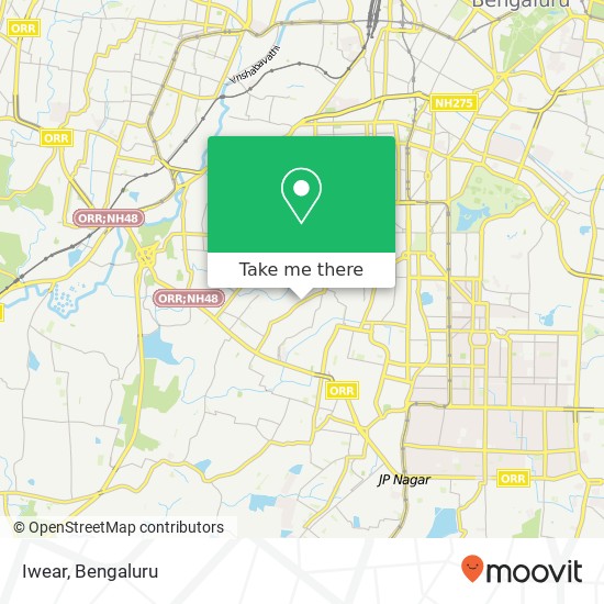 Iwear, Kathriguppe Main Road Bengaluru 560085 KA map