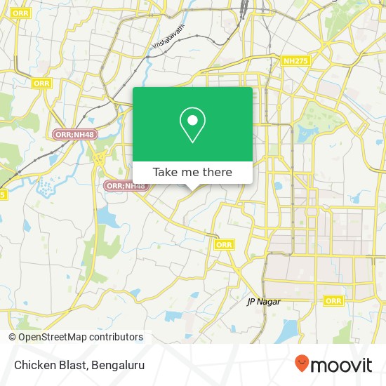 Chicken Blast, 80 Feet Road Bengaluru 560085 KA map