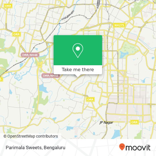 Parimala Sweets, 80 Feet Road Bengaluru 560085 KA map