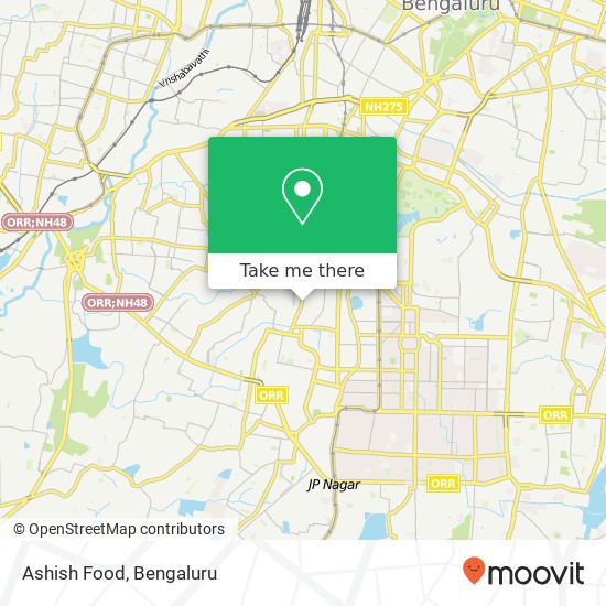 Ashish Food, Ganesh Temple Road Bengaluru 560028 KA map